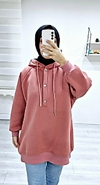 ÇITÇITLI VE KAPŞONLU SWEAT