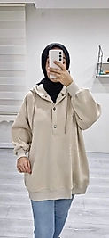 ÇITÇITLI VE KAPŞONLU SWEAT